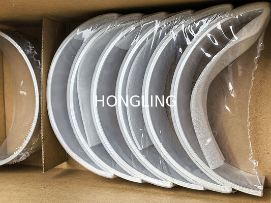 Komatsu 12V140 main bearing 6215-21-8001 6215-29-8011, connecting rod bearing 6215-31-3060, thrust plate 6215-21-8210