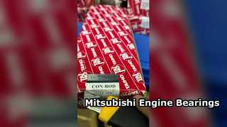 มองให้ใกล้ยิ่งขึ้น: ตลับลูกปืนก้านสูบหลัก Mitsubishi 4D34 4D34-T ชิ้นส่วนเครื่องยนต์เครื่องจักร 4D32 4D31