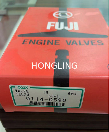 Isuzu 6SD1 valve IN 1-12551-126-1 EX 1-12552-063-0